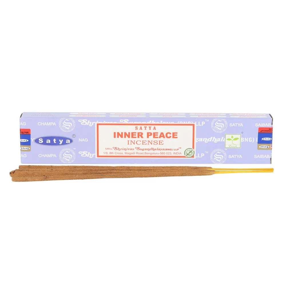 Set of 12 Inner Peace Incense Sticks by Satya (12/50) - Image 2
