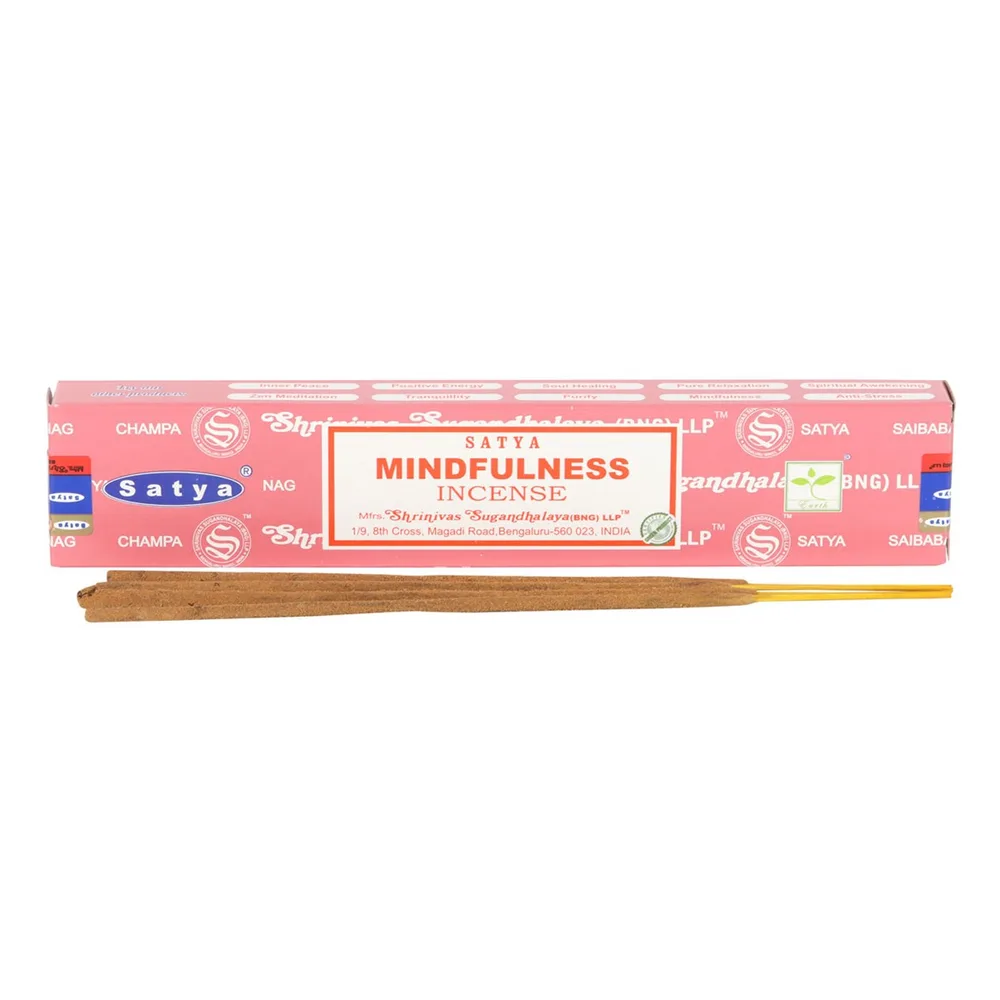 Set of 12 Mindfulness Incense Sticks by Satya (12/50) - Image 2