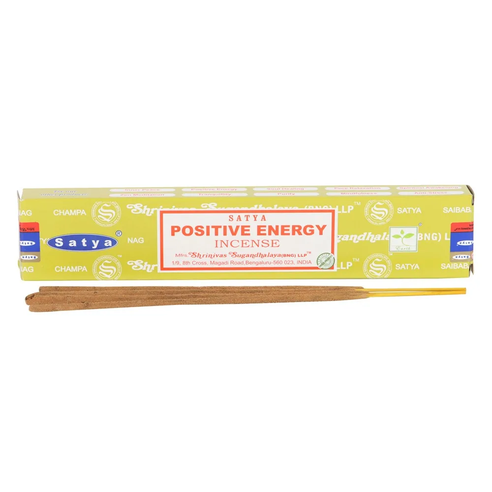 Set of 12 Positive Energy Incense Sticks by Satya (12/50) - Image 2