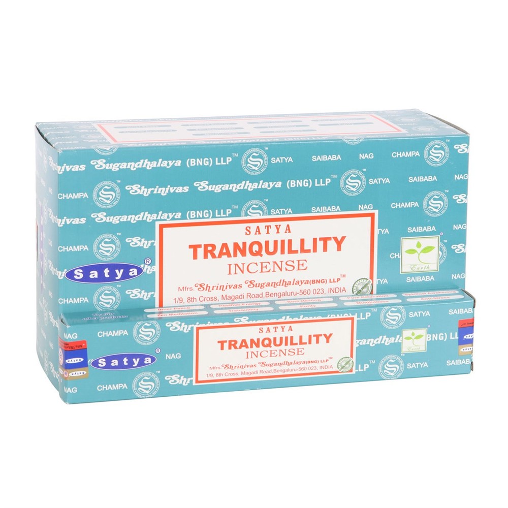 Set of 12 Tranquility Sticks by Satya Set of 12 Tranquility Sticks by Satya
