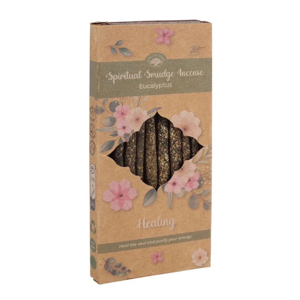 12 Packs of Eucalyptus Healing Spiritual Smudge Incense Sticks 12 Packs of Eucalyptus Healing Spiritual Smudge Incense Sticks