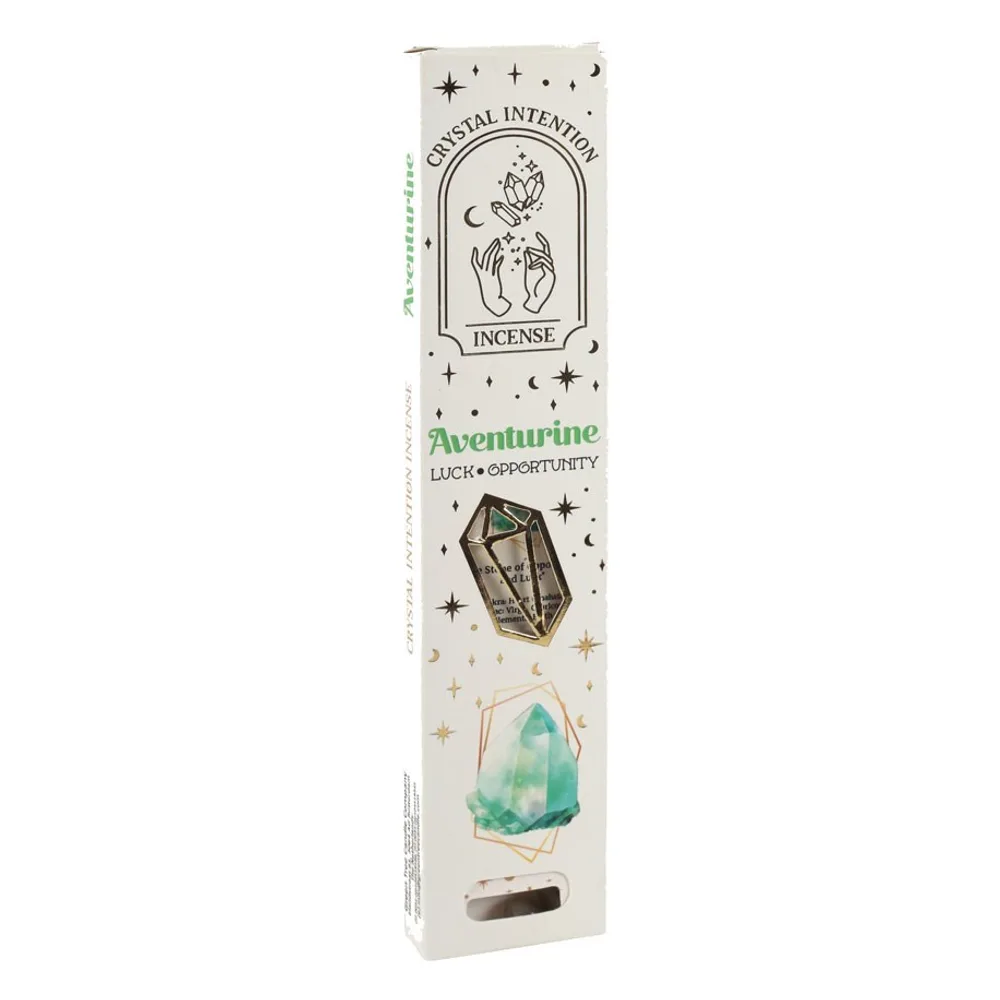12 Packs of Native Soul Crystal Intentions Incense with Aventurine Chips 12 Packs of Native Soul Crystal Intentions Incense with Aventurine Chips
