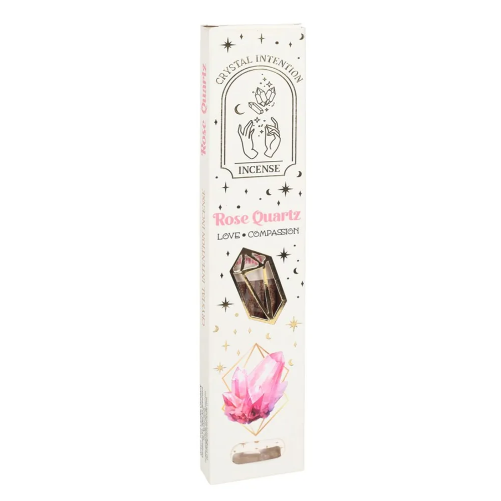 12 Packs of Native Soul Crystal Intentions Incense with Rose Quartz Chips 12 Packs of Native Soul Crystal Intentions Incense with Rose Quartz Chips