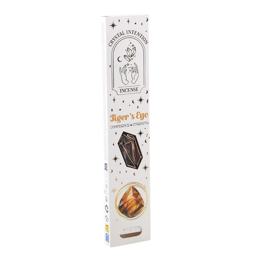 12 Packs of Native Soul Crystal Intentions Incense with Tiger’s Eye Chips 12 Packs of Native Soul Crystal Intentions Incense with Tiger’s Eye Chips