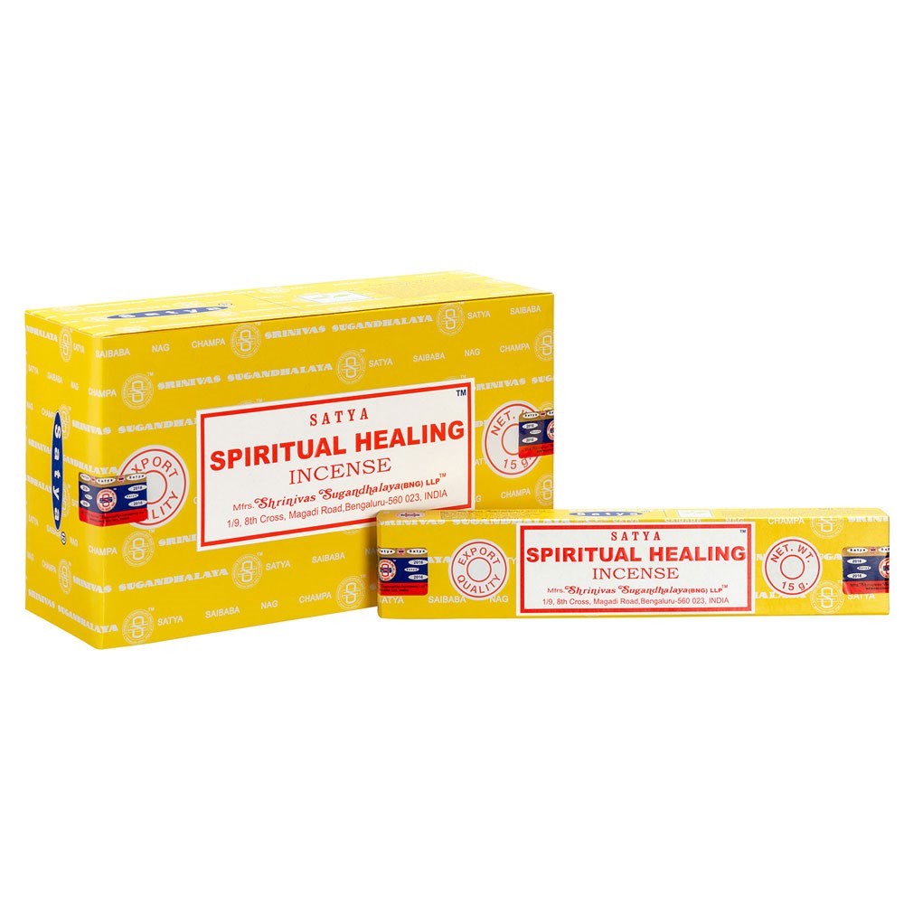 Set of 12 Spiritual Healing Incense Sticks by Satya Set of 12 Spiritual Healing Incense Sticks by Satya