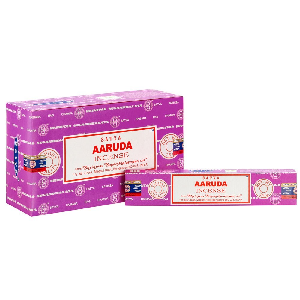 Set of 12 Aaruda Incense Sticks by Satya Set of 12 Aaruda Incense Sticks by Satya