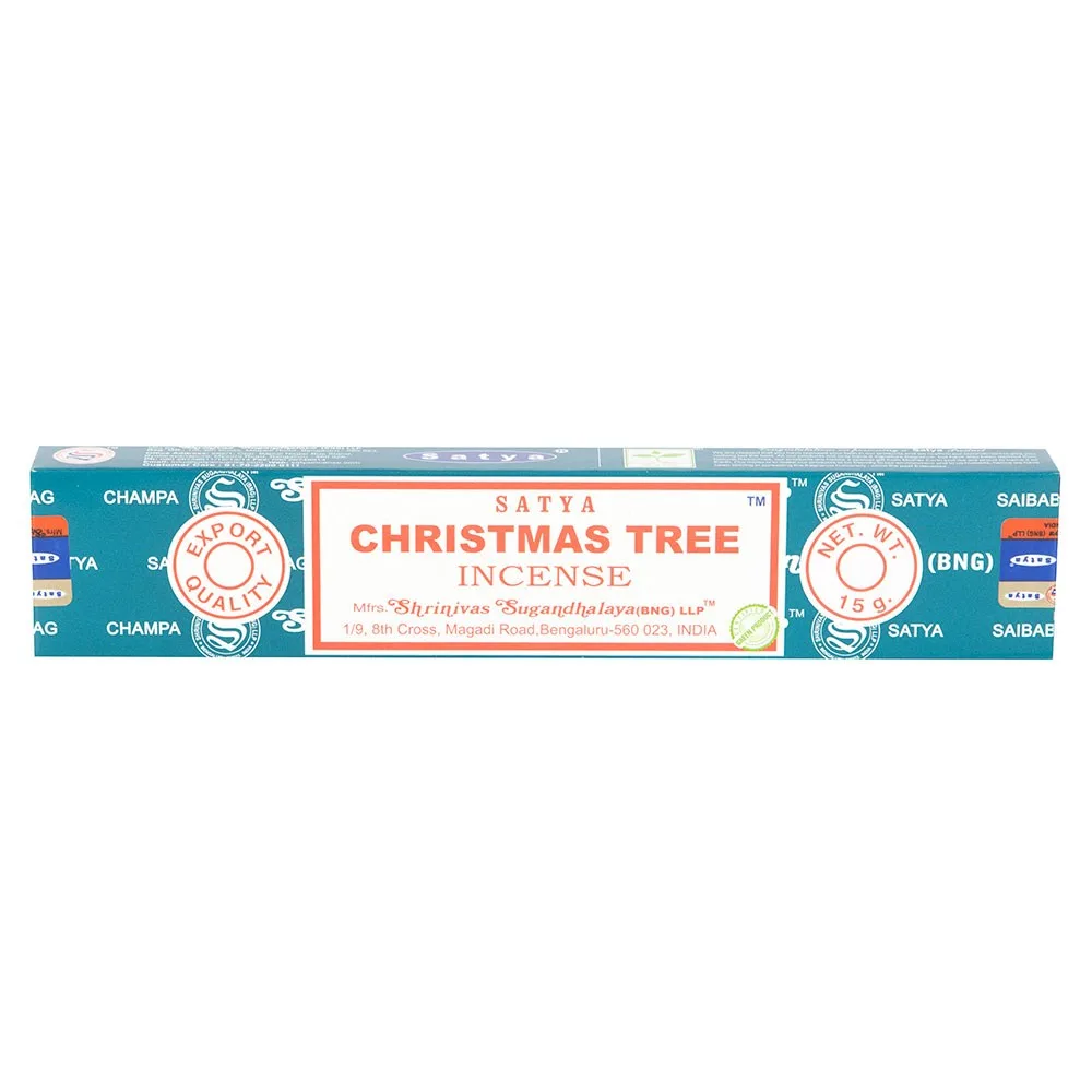 Set of 12 Christmas Tree Incense Sticks by Satya (12/50) - Image 2