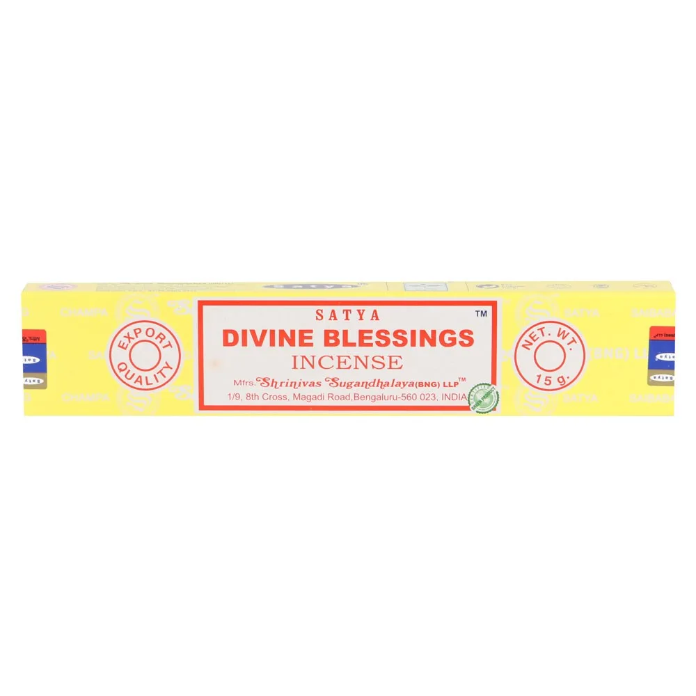 Set of 12 Satya Divine Blessings Incense Sticks (12/50) - Image 2