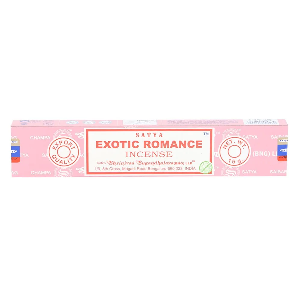 Set of 12 Satya Exotic Romance Incense Sticks (12/50) - Image 2