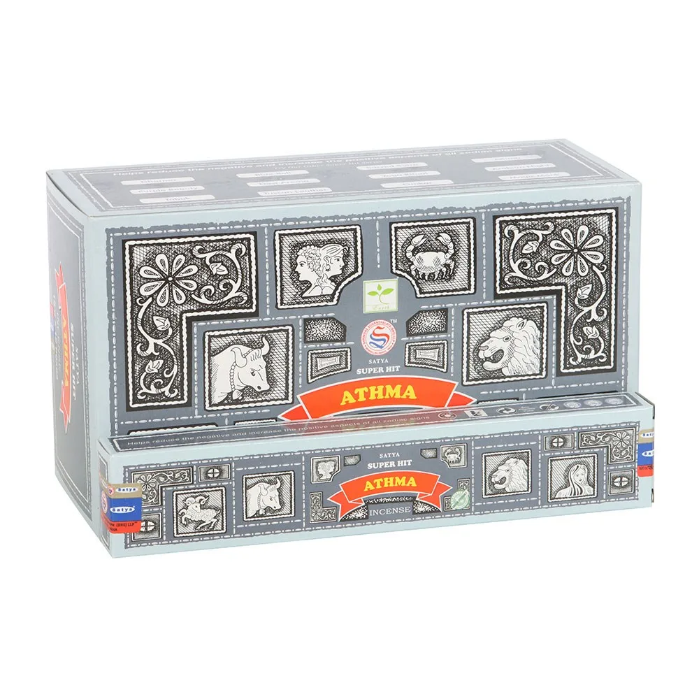 Set of 12 Satya Superhit Athma Incense 15g Set of 12 Satya Superhit Athma Incense 15g