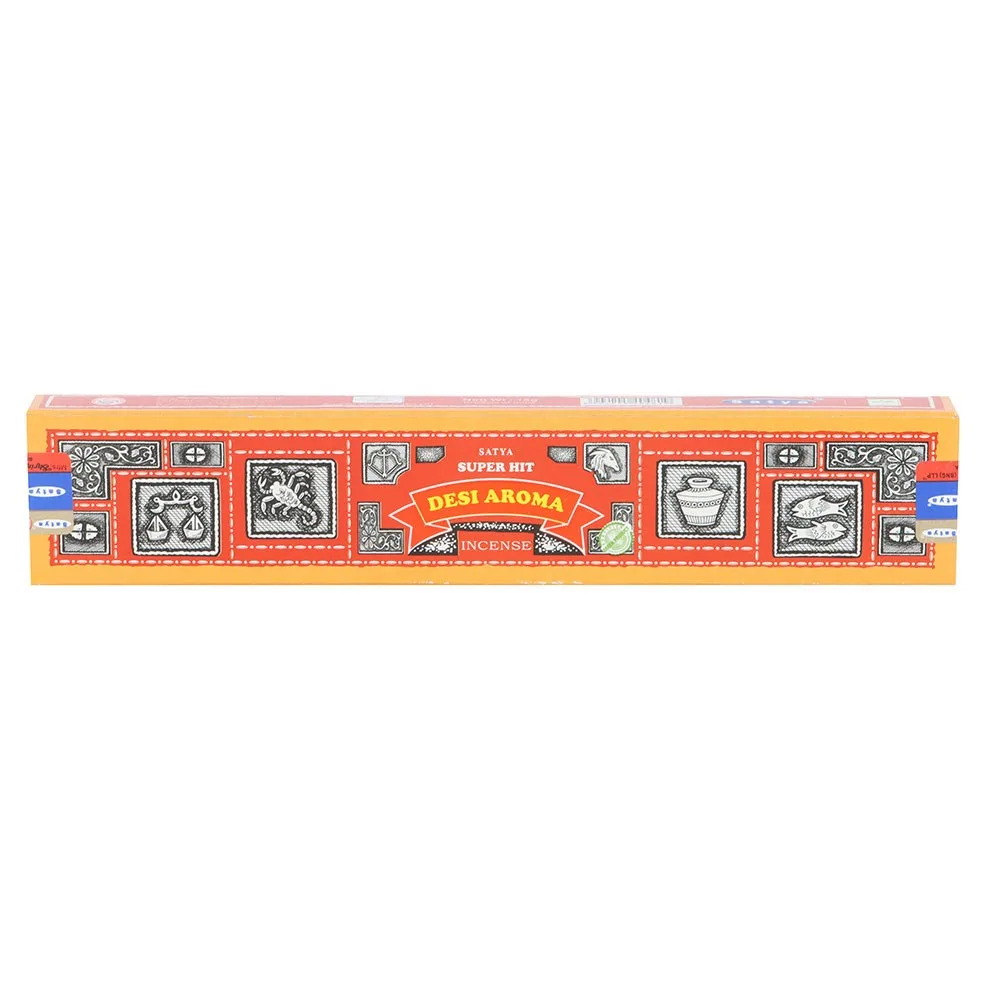 Set of 12 Satya Superhit Desi Aroma Incense 15g (12/50) - Image 2