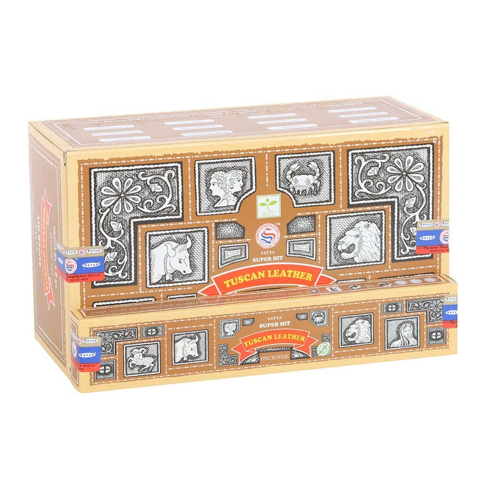 Set of 12 Satya Superhit Tuscan Incense 15g