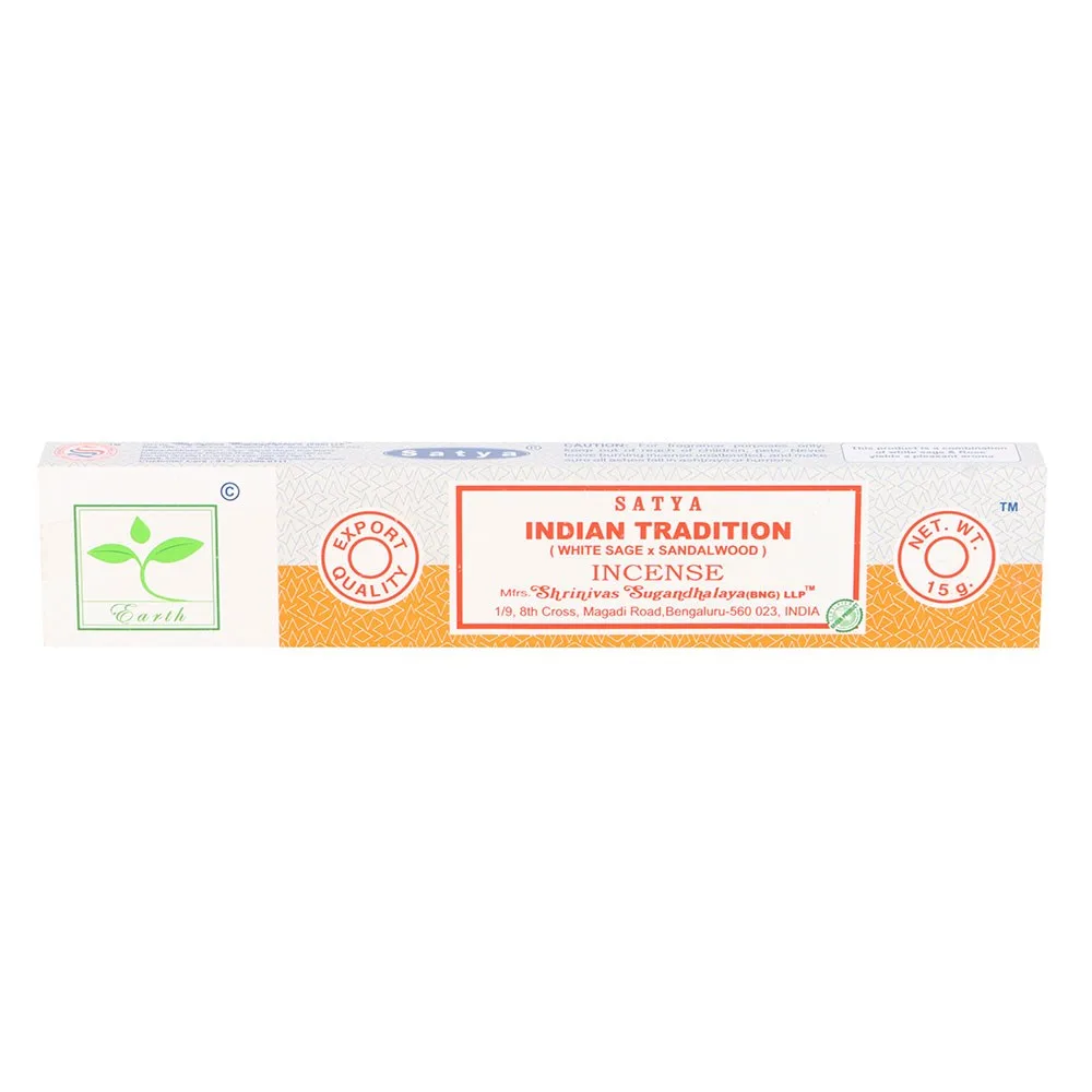 Set of 6 Earth Satya Indian Tradition Incense (12/50) - Image 2