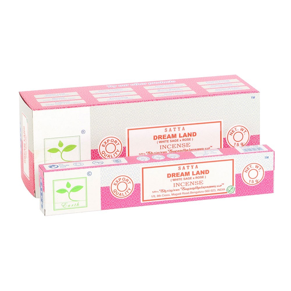 Set of 6 Earth Satya Dream Land Incense Set of 6 Earth Satya Dream Land Incense