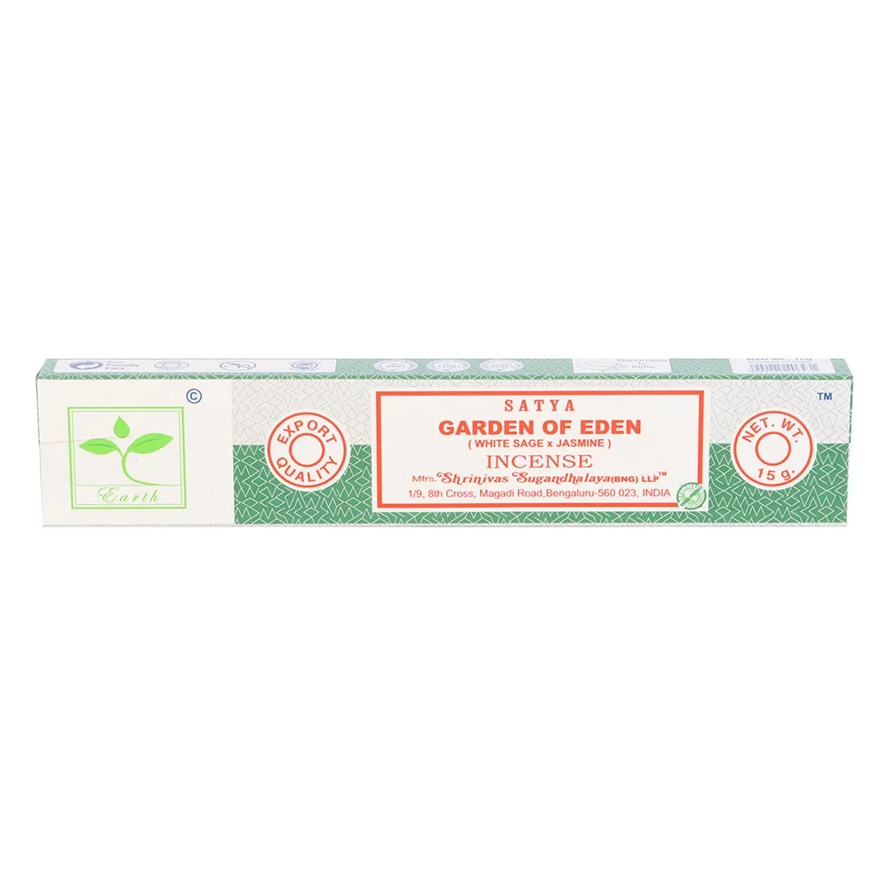 Set of 6 Earth Satya Garden of Eden Incense (12/50) - Image 2