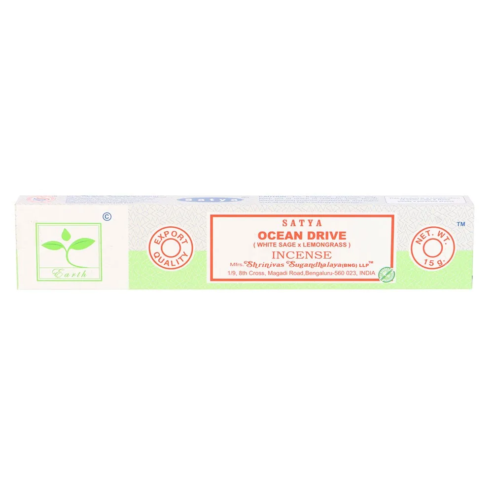Set of 6 Earth Satya Ocean Drive Incense (12/50) - Image 2
