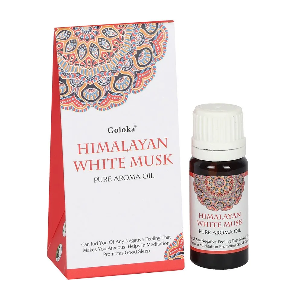 Set of 12 Goloka Himalayan White Musk Fragrance Oils Set of 12 Goloka Himalayan White Musk Fragrance Oils