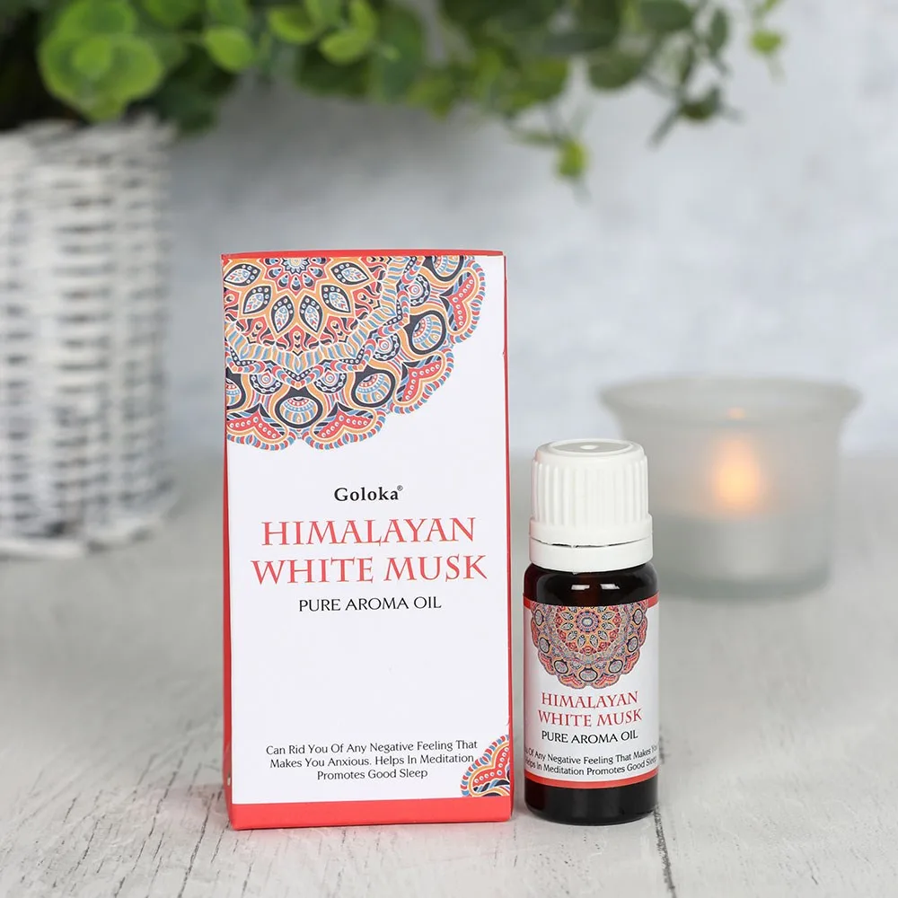 Set of 12 Goloka Himalayan White Musk Fragrance Oils - Image 2