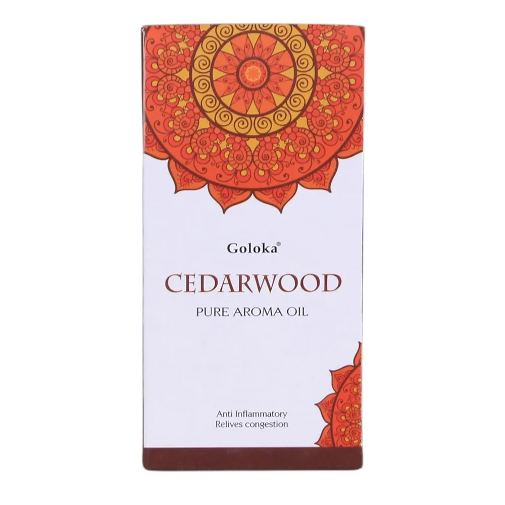 Set of 12 Goloka Cedarwood Fragrance Oils - Image 2