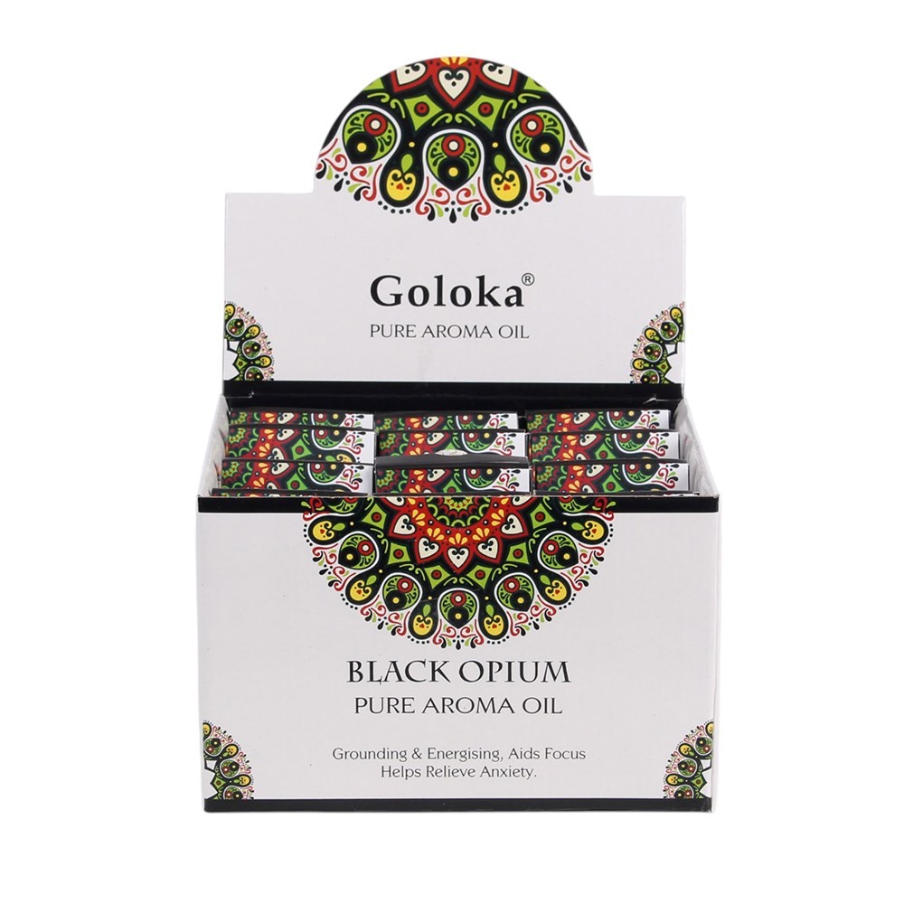 Set of 12 Goloka Black Opium Fragrance Oils