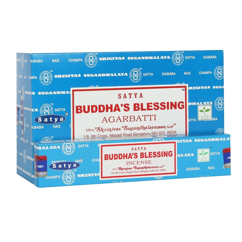 Set of 12 Buddha’s Blessing Premium Incense By Satya